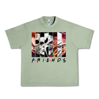 Oil Green funny horror friends scary movies halloween costume sweatshirt Urban Heavy Tee - longCreatives