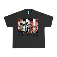 Pigment Black funny horror friends scary movies halloween costume sweatshirt Urban Heavy Tee - longCreatives