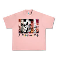 Salmon funny horror friends scary movies halloween costume sweatshirt Urban Heavy Tee - longCreatives