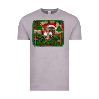 Vintage Zinc christmas donkeys Vintage Tee - Jasminsmagicworld