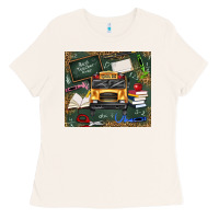 Bone school bus back to school Ladies Tee - texasbilliewilder