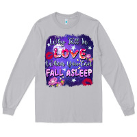 Moon Dust Why fall in love when you can fall asleep Long Sleeve Tee - FaDigitalArtStudio