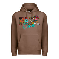 Chestnut Papa Claus Premium Hoodie - CowhideDigitalArt