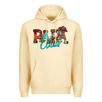 Pina Colada Papa Claus Premium Hoodie - CowhideDigitalArt