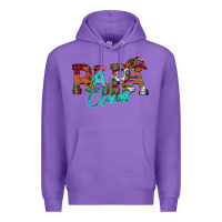 Purple Papa Claus Premium Hoodie - CowhideDigitalArt