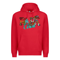 Red Papa Claus Premium Hoodie - CowhideDigitalArt
