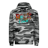 Slate Camo Papa Claus Premium Hoodie - CowhideDigitalArt