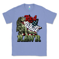 Red White Rawr 4th Of July Classic Tee | Teevron