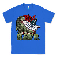 True Royal Red white rawr 4th of july Classic Tee - HowdyJamesFarm