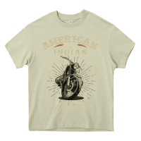 Mossy Vintage American Motorcycle Indian for Old Biker Gifts Heavy Core Tee - longCreatives