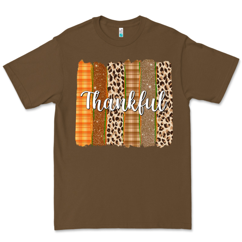 Thankful Brushstrokes Premium Tee by texasbilliewilder | Teevron