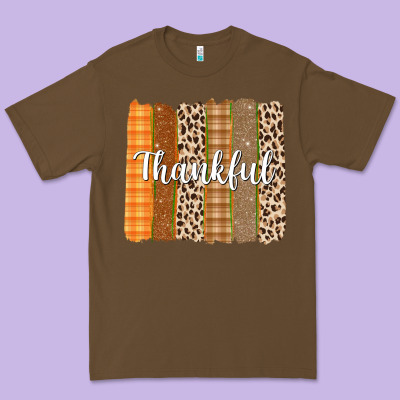 Thankful Brushstrokes Premium Tee Designed By Texasbilliewilder