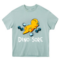 Arona Dino Sore Funny Dinosaur Workout Gym Fitness Lifting Heavy Core Tee - longCreatives