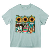 Arona mason jar, sunflower Heavy Core Tee - JahusDesignShop