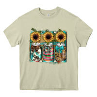 Mason Jar, Sunflower Heavy Core Tee | Teevron