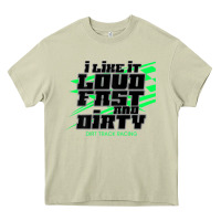 Mossy Dirt Modified Racing Apparel Sprint Car Dirt Track Racing Heavy Core Tee - longCreatives