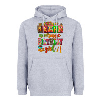 Heather Grey nacho average speech therapist Heavyweight Hoodie - AdoDesignShop
