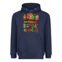 Navy nacho average speech therapist Heavyweight Hoodie - AdoDesignShop