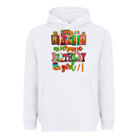White nacho average speech therapist Heavyweight Hoodie - AdoDesignShop