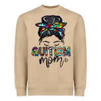 Mushroom autism mom Heavyweight Sweatshirt - CowhideDigitalArt