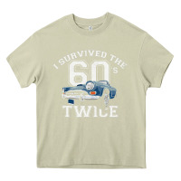 Mossy I Survived The Sixties Twice Classic Birthday Heavy Core Tee - longCreatives