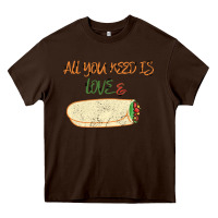 Chocolate Brown Valentine Heavy Core Tee - Bettercallsaul