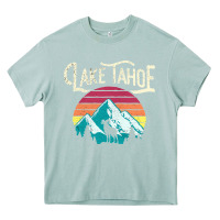 Arona Vintage Lake Tahoe Mountains Retro T Heavy Core Tee - longCreatives