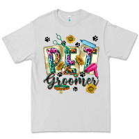 Dove Grey Western Pet Groomer Premium Tee - texasbilliewilder