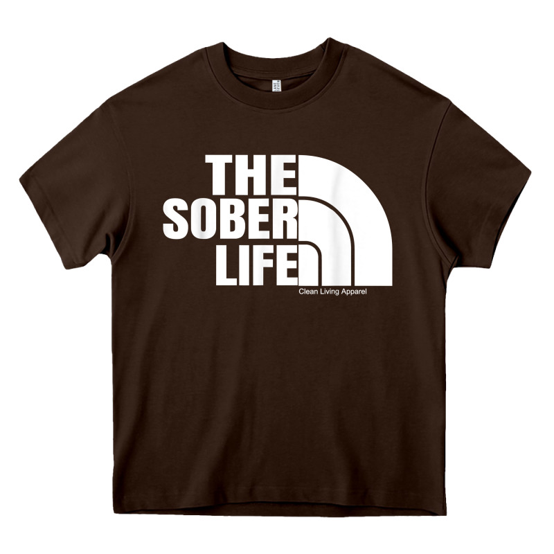 The Sober Life Sobriety Cool Aa Na Anonymous T Shirt Gifts Heavy Core Tee by longCreatives | Teevron