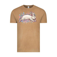 Vintage Camel Easter Bunny leopard Easter Day Vintage Tee - HowdyJamesFarm