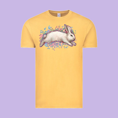 Easter Bunny Leopard Easter Day Vintage Tee Designed By Howdyjamesfarm