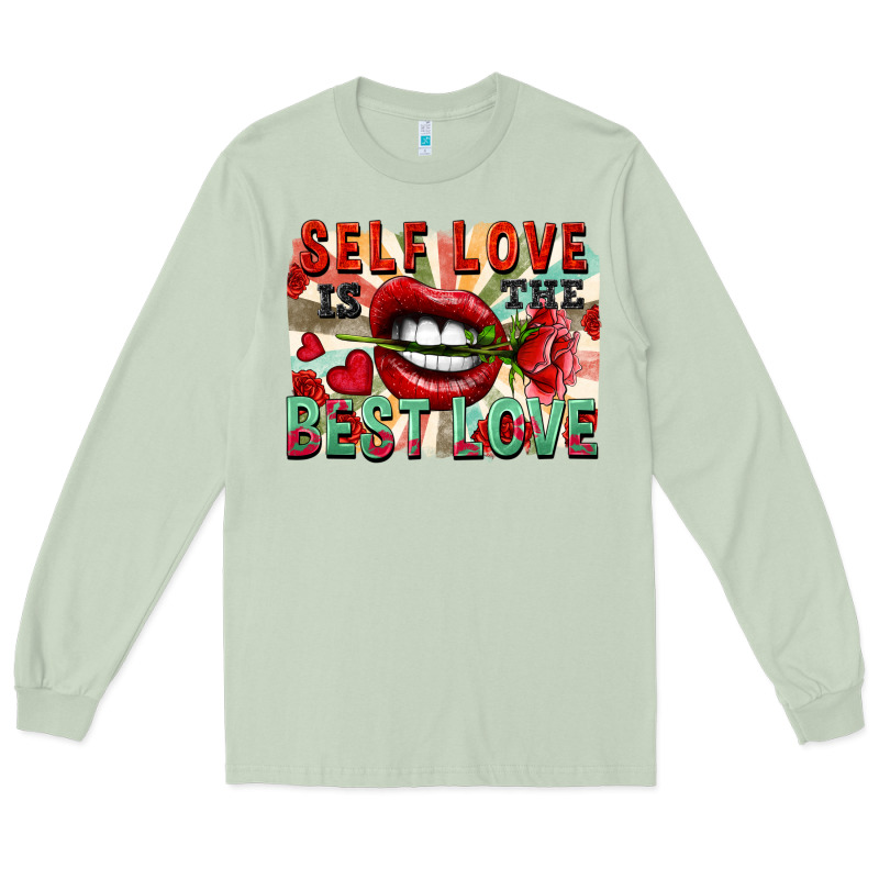 Self Love Is The Best Love Long Sleeve Tee by FaDigitalArtStudio | Teevron