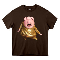 Chocolate Brown Sing Gunter Heavy Core Tee - longCreatives