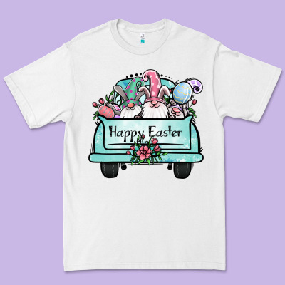 Easter Gnomes Truck Premium Tee Designed By Jasminsmagicworld
