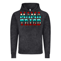 Vintage Arctic Mama Tried Serape Vintage Hoodie - CowCowDesign