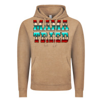 Vintage Coffee Mama Tried Serape Vintage Hoodie - CowCowDesign