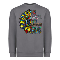 Storm autism sunflower Heavyweight Sweatshirt - CowhideDigitalArt