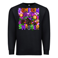 Black pumpkin smasher Premium Sweatshirt - AdoDesignShop