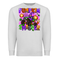 Dove Grey pumpkin smasher Premium Sweatshirt - AdoDesignShop