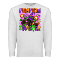 Oatmeal Heather pumpkin smasher Premium Sweatshirt - AdoDesignShop