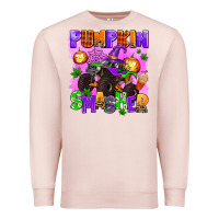 Pale Pink pumpkin smasher Premium Sweatshirt - AdoDesignShop