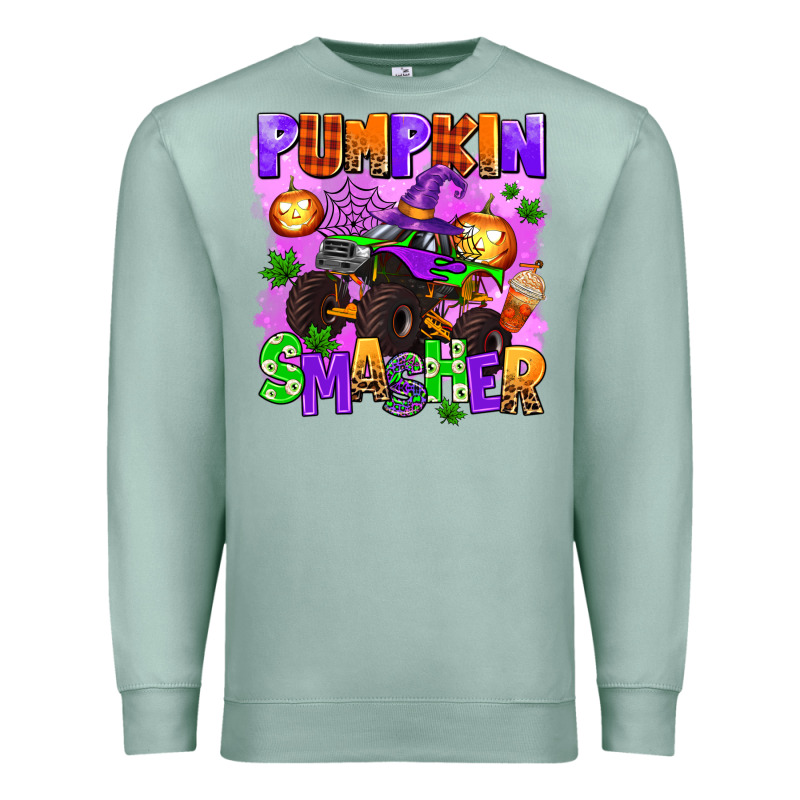 Pumpkin Smasher Premium Sweatshirt by AdoDesignShop | Teevron