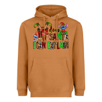 Meerkat cup of chocolate and  with christmas stitch elf Heavyweight Hoodie - AdoDesignShop