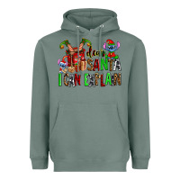 Sage cup of chocolate and  with christmas stitch elf Heavyweight Hoodie - AdoDesignShop
