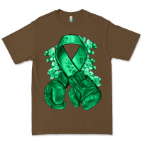 Cacao Emerald green ribbon Liver Cancer boxing gloves Premium Tee - NancyCooperArtShop