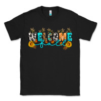 Black Welcome fall Classic Tee - Artiststas