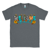 Charcoal Heather Welcome fall Classic Tee - Artiststas