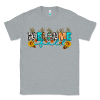 Heather Grey Welcome fall Classic Tee - Artiststas