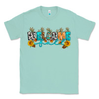 Seafoam Welcome fall Classic Tee - Artiststas