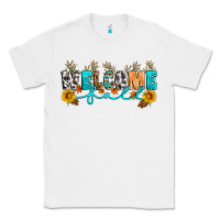 White Welcome fall Classic Tee - Artiststas